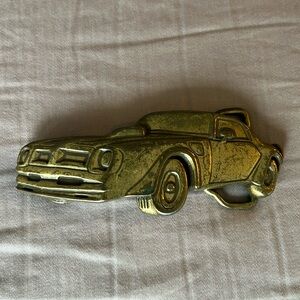 Vintage Muscle Car Belt Buckle